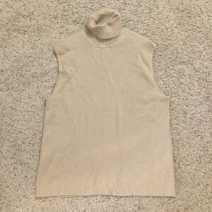 Chico's Turtleneck Sweater Tank Size 2